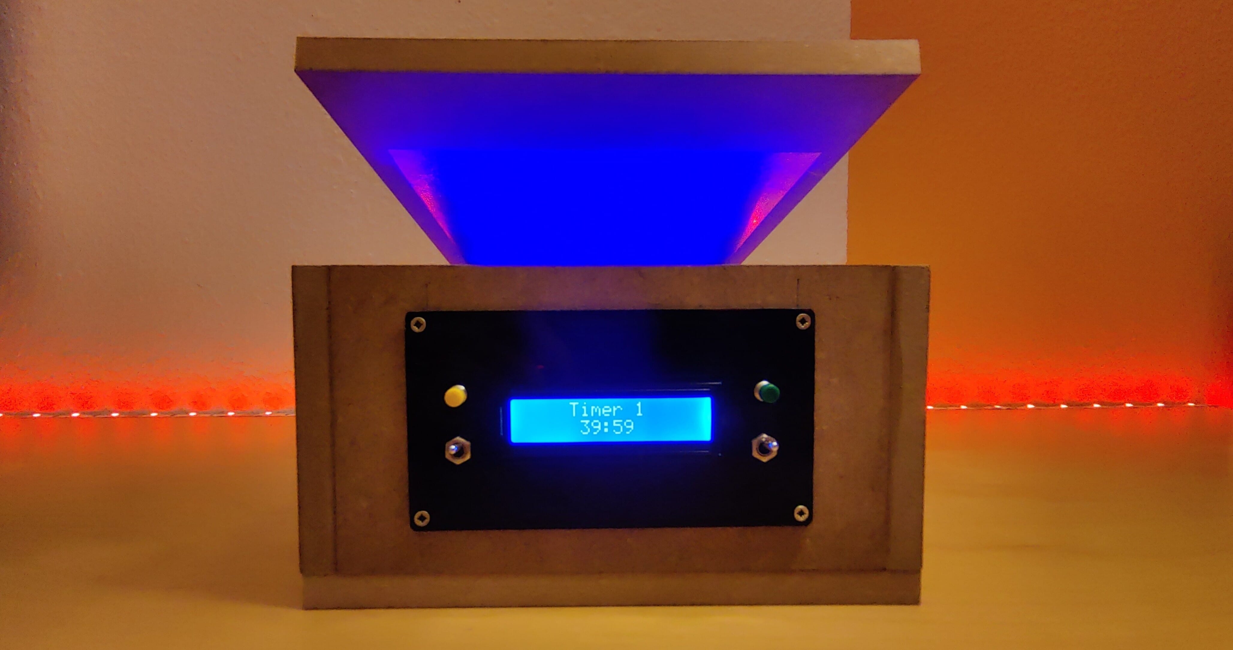 UV-Belichter (LED) aus Marke Eigenbau